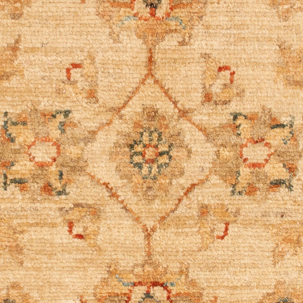 Ziegler Teppich - 66 x 46 cm - beige