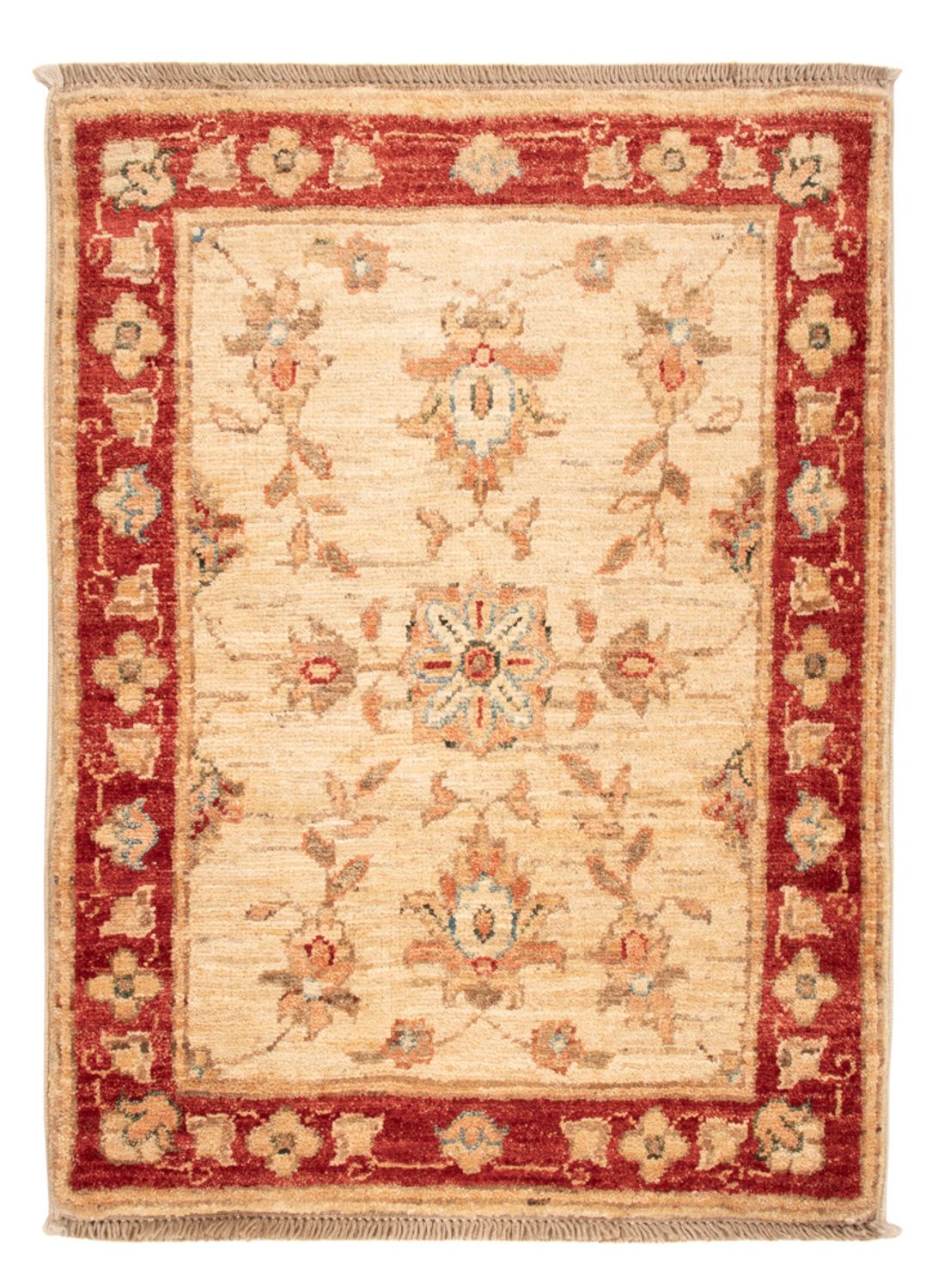 Ziegler Teppich - 72 x 54 cm - beige