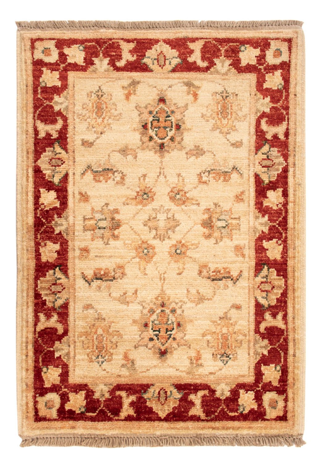 Ziegler Teppich - 69 x 48 cm - beige