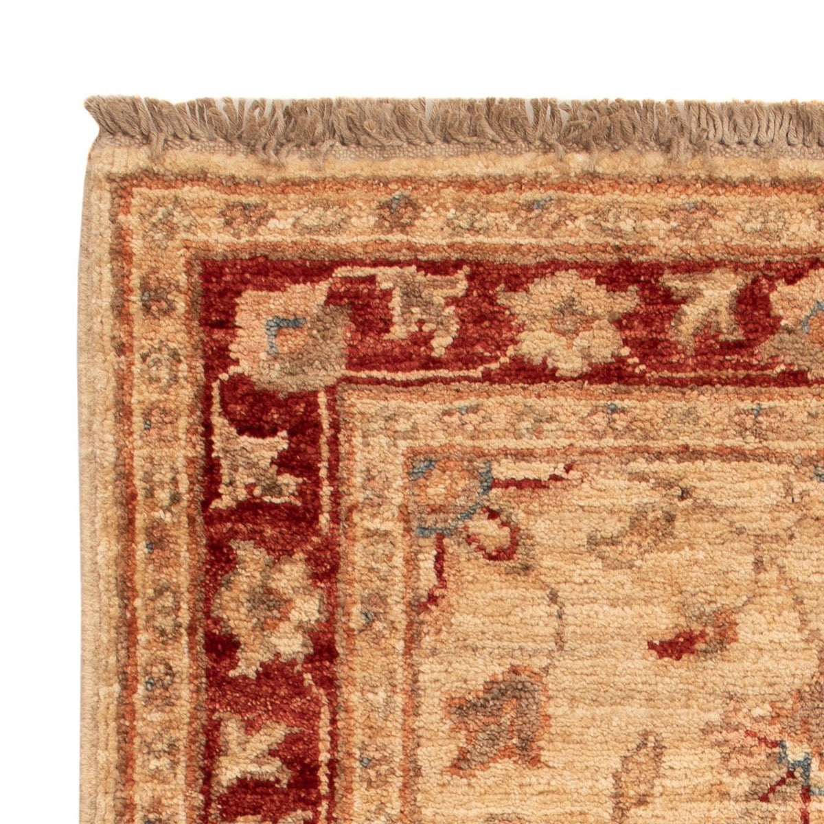 Ziegler Teppich - 70 x 51 cm - beige