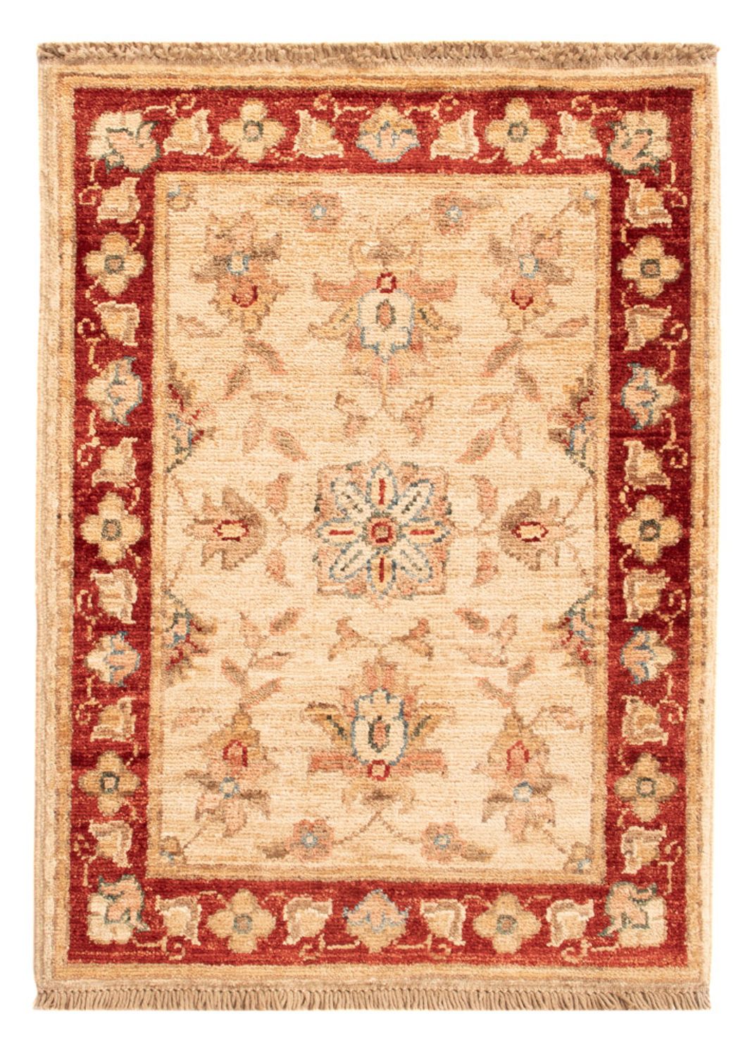 Ziegler Teppich - 70 x 50 cm - beige