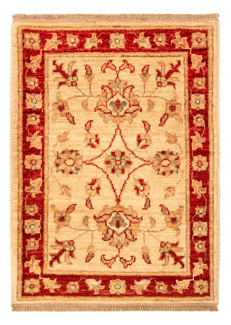Ziegler Teppich - 70 x 52 cm - beige