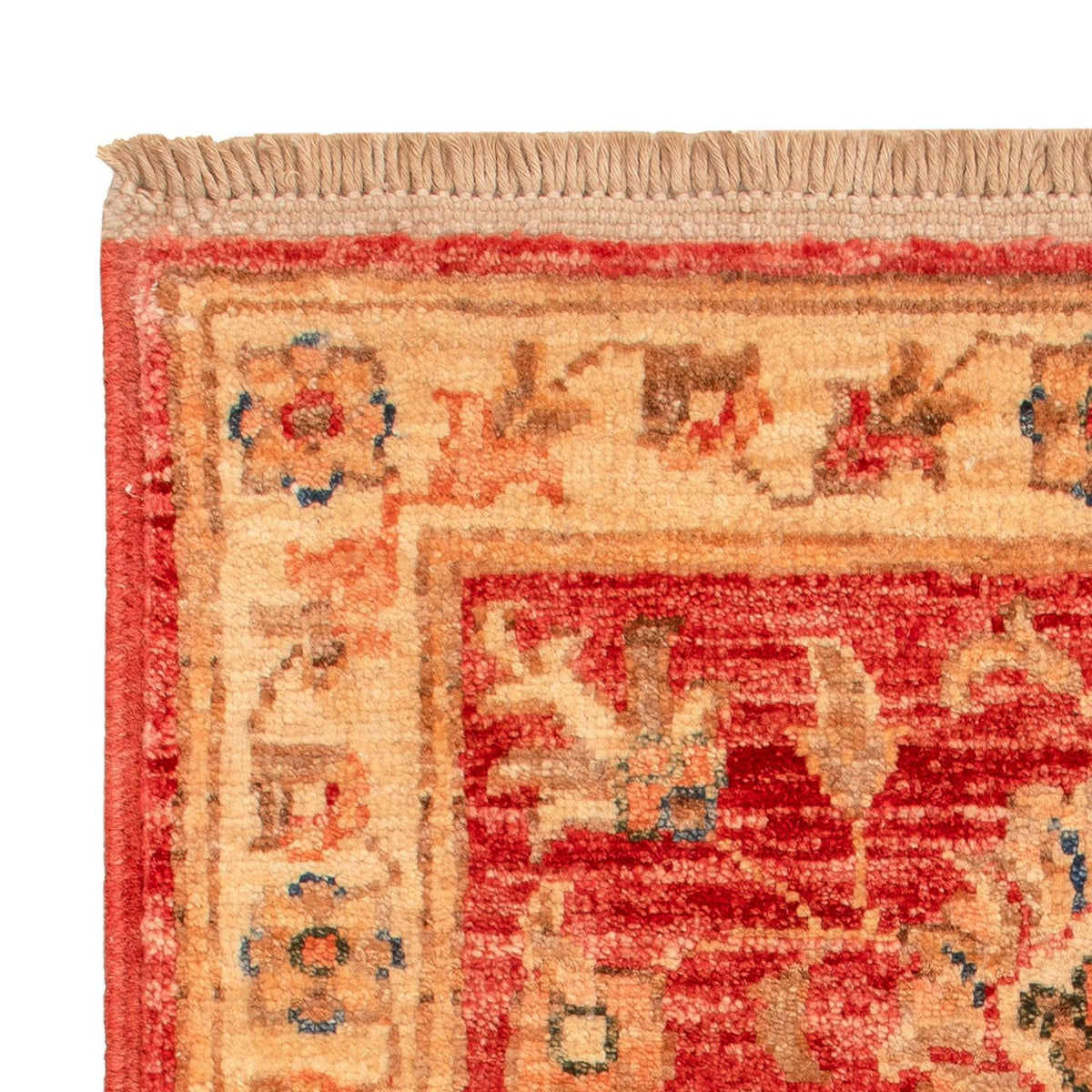 Ziegler Teppich - 74 x 52 cm - rot