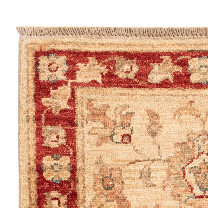 Ziegler Teppich - 75 x 54 cm - beige