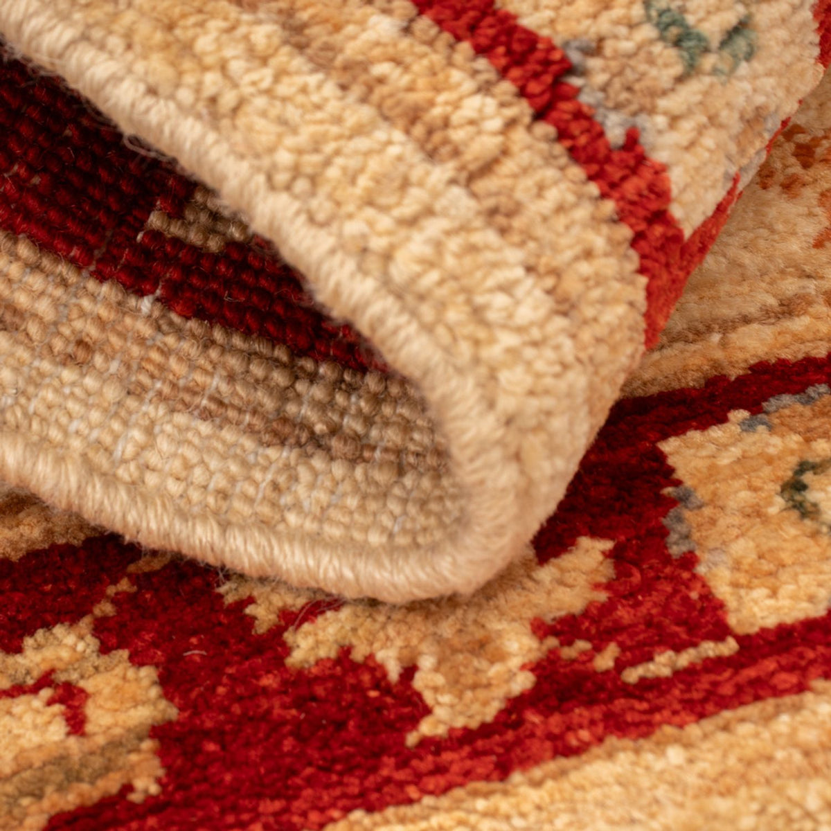 Ziegler Teppich - 65 x 49 cm - beige