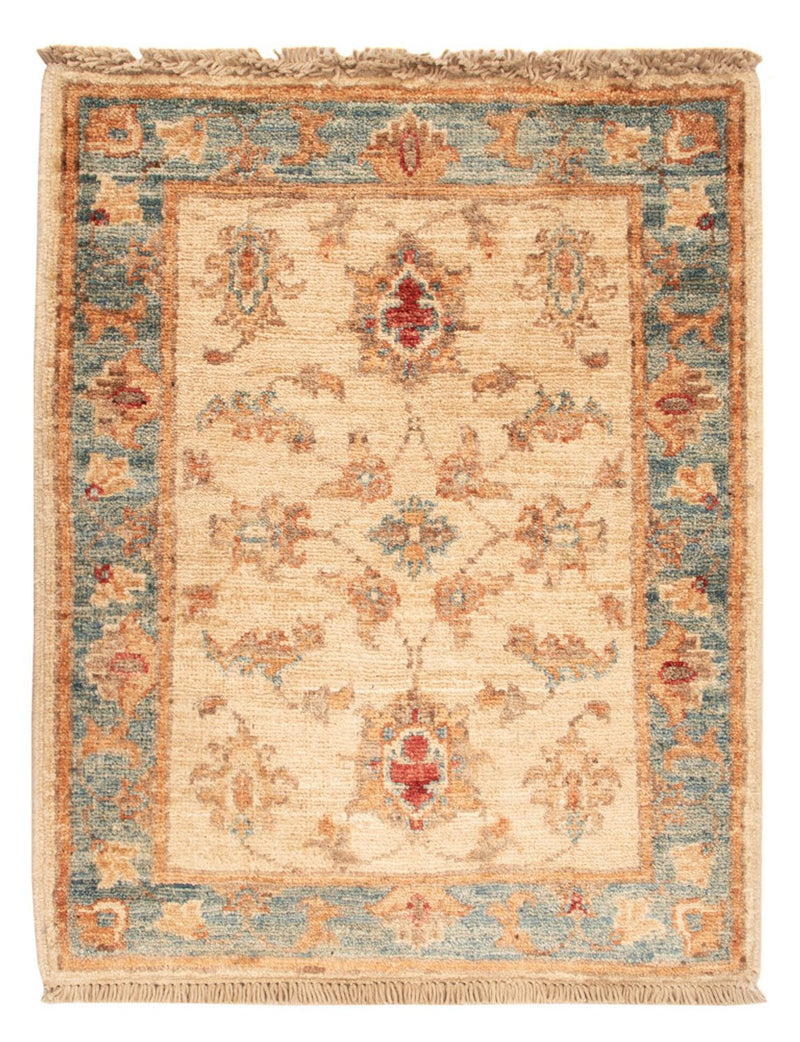 Ziegler Teppich - 68 x 52 cm - beige
