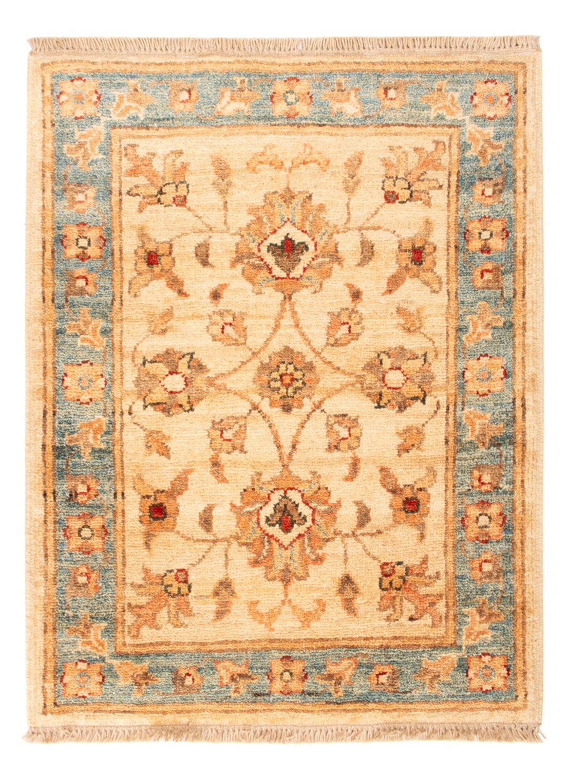 Ziegler Teppich - 67 x 53 cm - beige