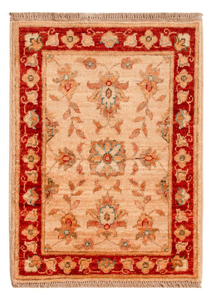 Ziegler Teppich - 69 x 49 cm - beige