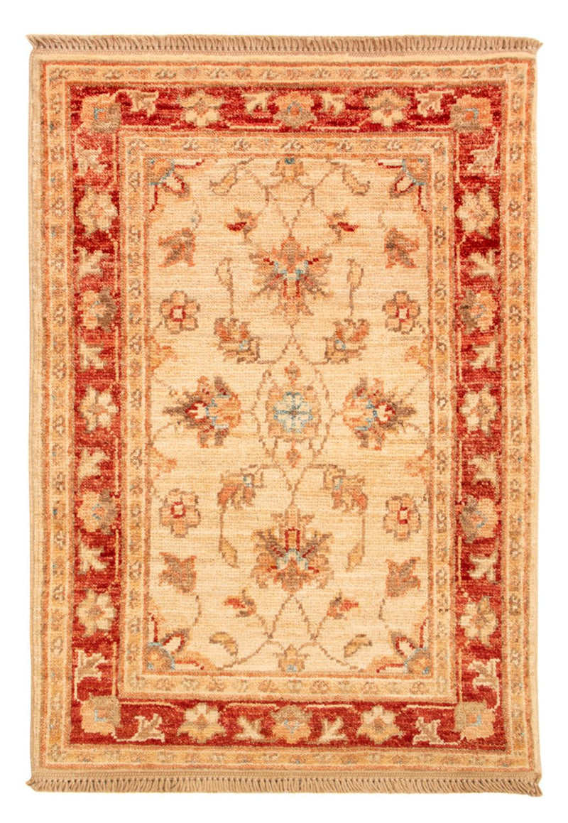 Ziegler Teppich - 75 x 51 cm - beige