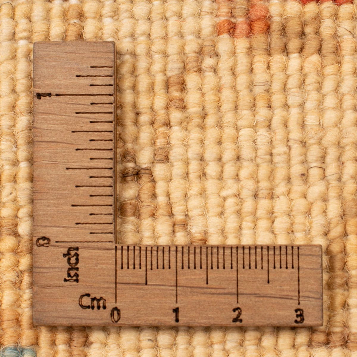 Ziegler Teppich - 75 x 51 cm - beige