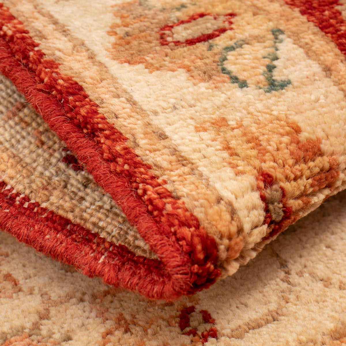 Ziegler Teppich - 70 x 50 cm - rot