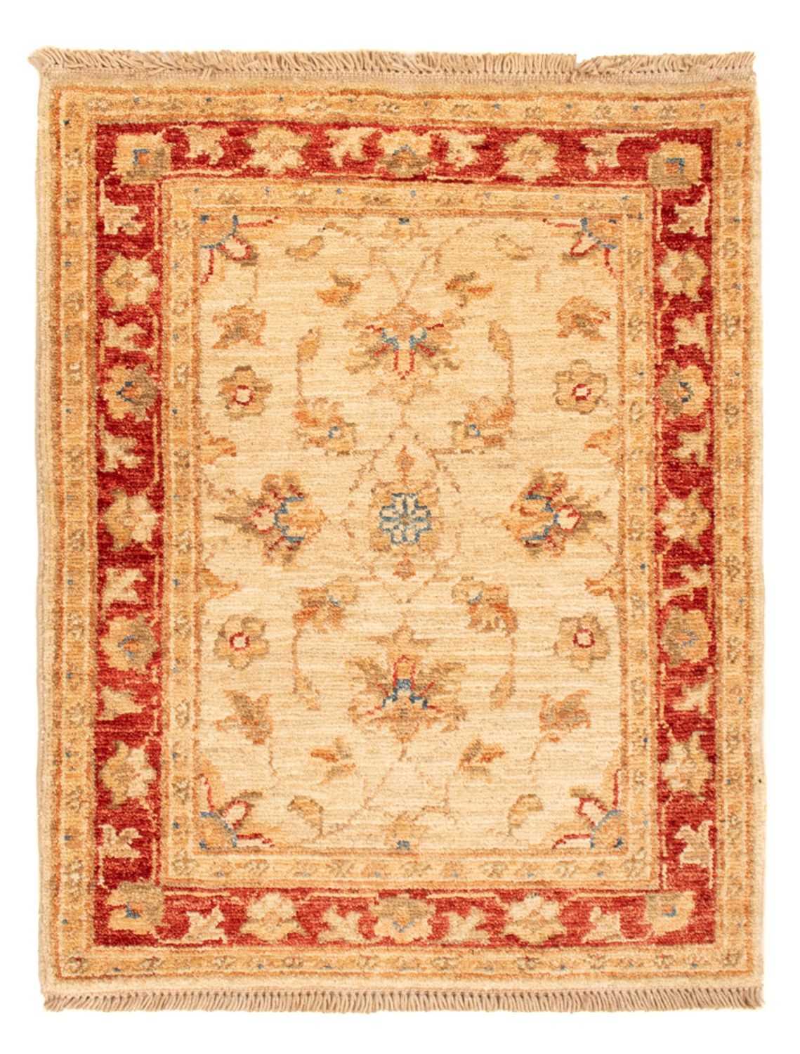 Ziegler Teppich - 68 x 51 cm - beige