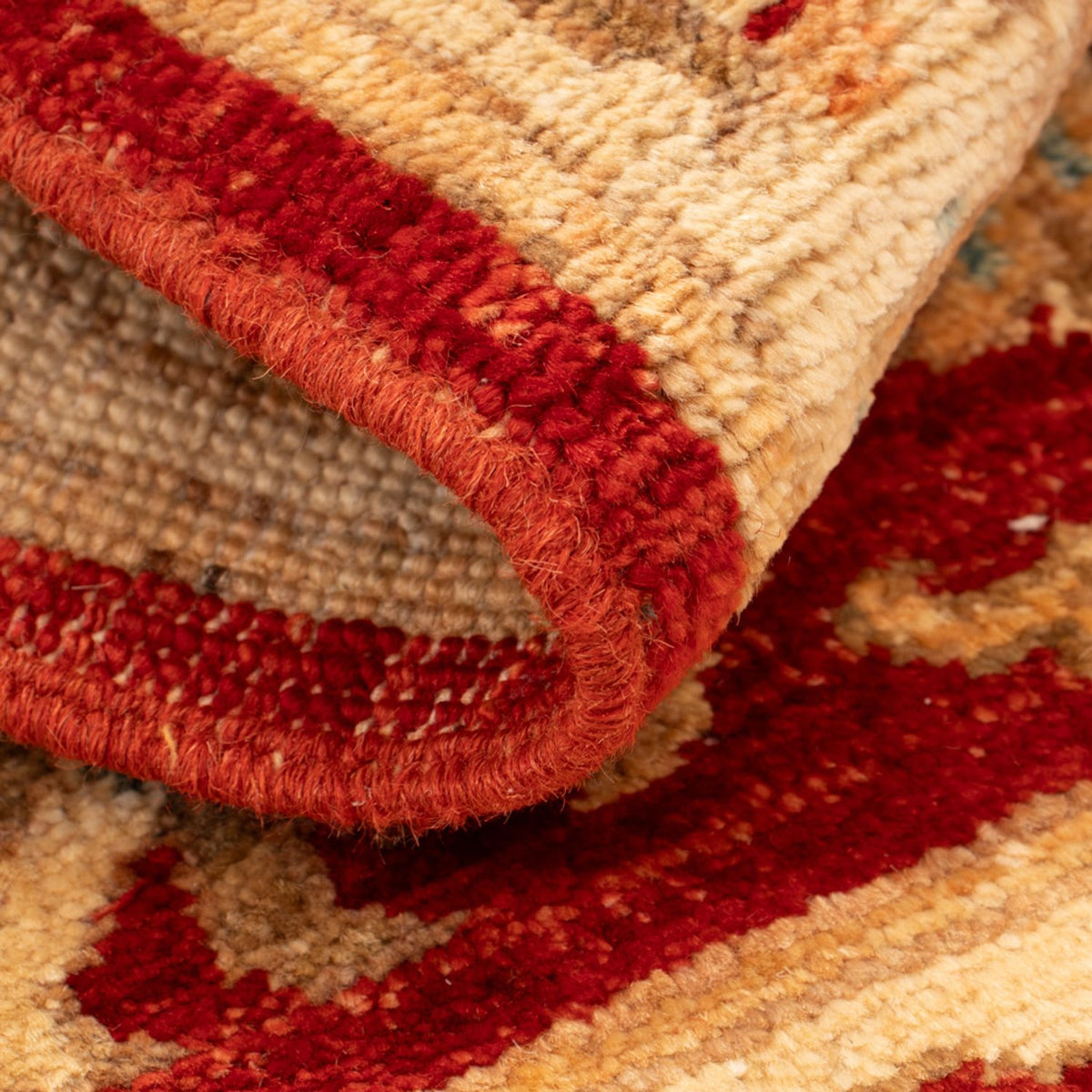 Ziegler Teppich - 70 x 51 cm - rot