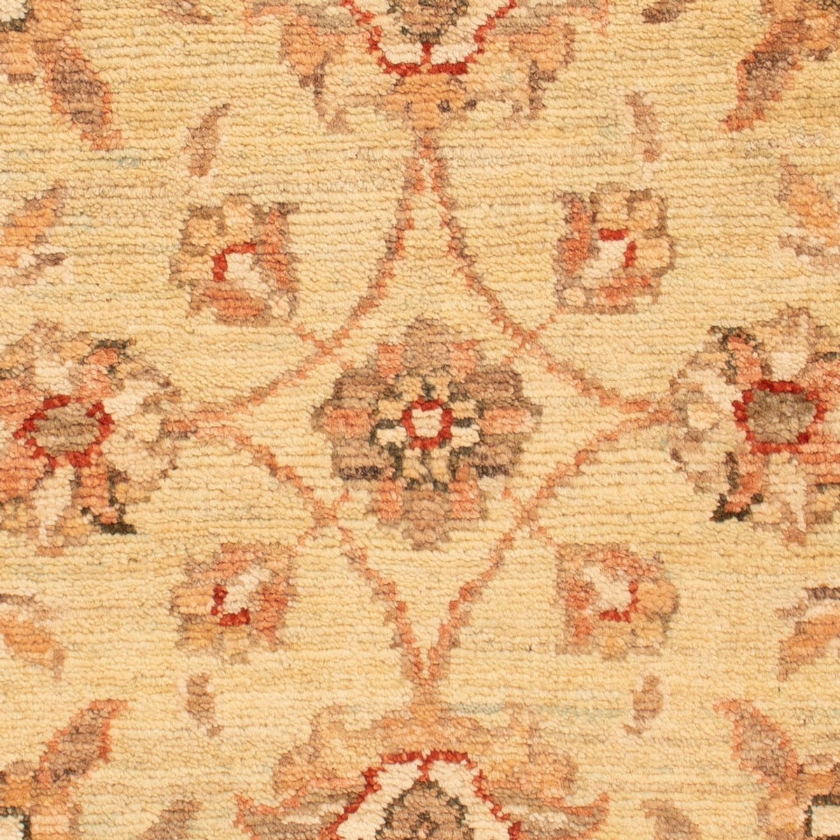 Ziegler Teppich - 69 x 52 cm - beige
