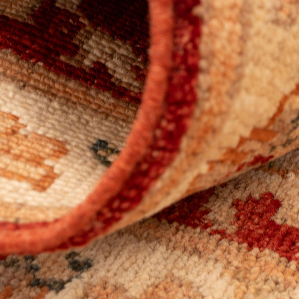 Ziegler Teppich - 67 x 49 cm - rot