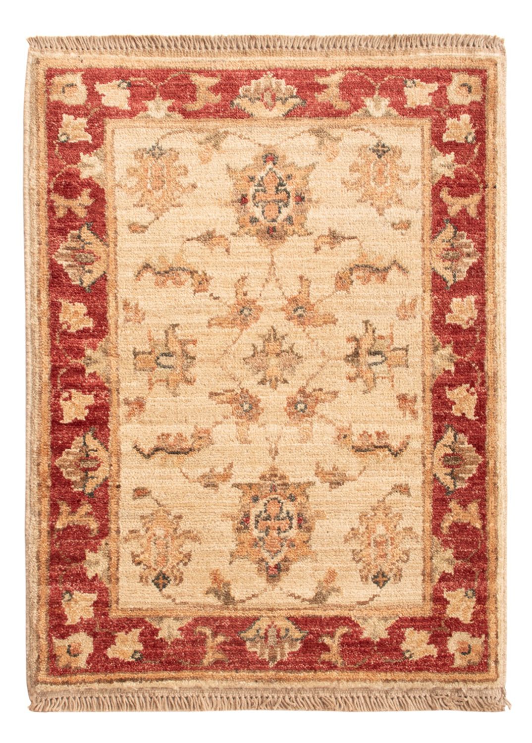 Ziegler Teppich - 64 x 49 cm - beige