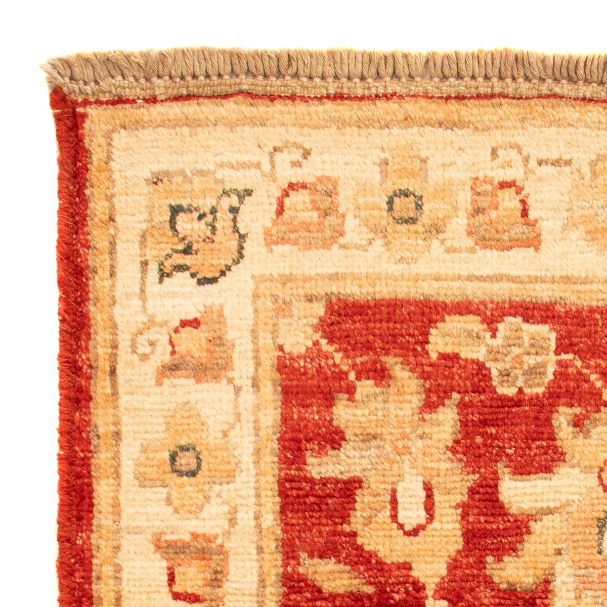 Ziegler Teppich - 68 x 51 cm - rot