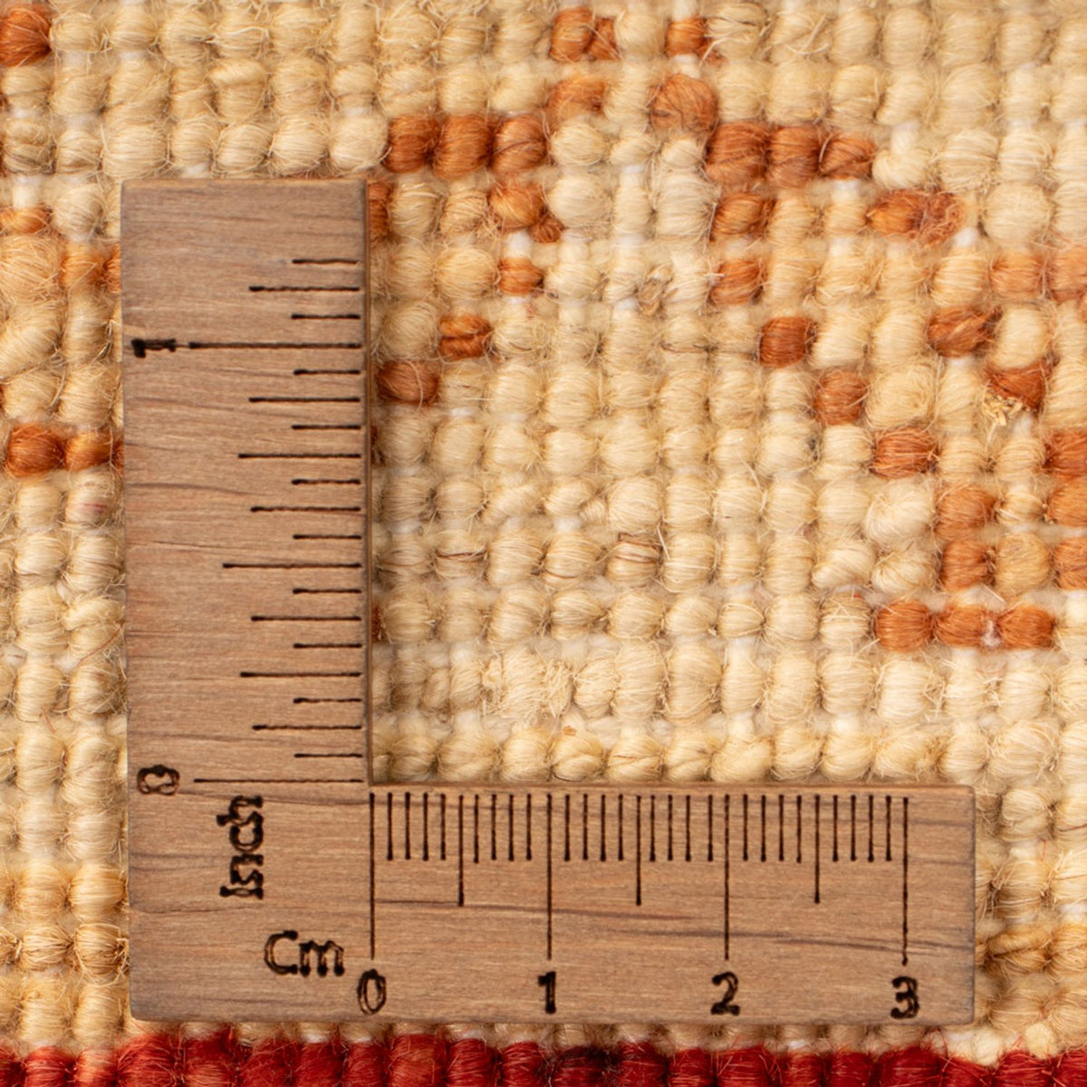 Ziegler Teppich - 73 x 51 cm - beige