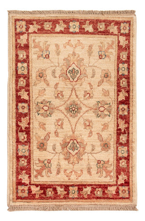 Ziegler Teppich - 75 x 51 cm - beige