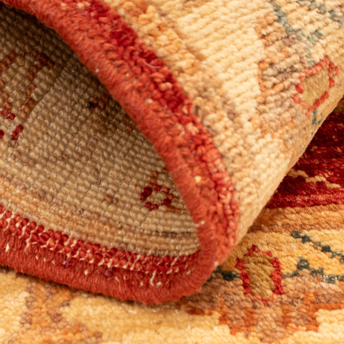 Ziegler Teppich - 71 x 55 cm - rot