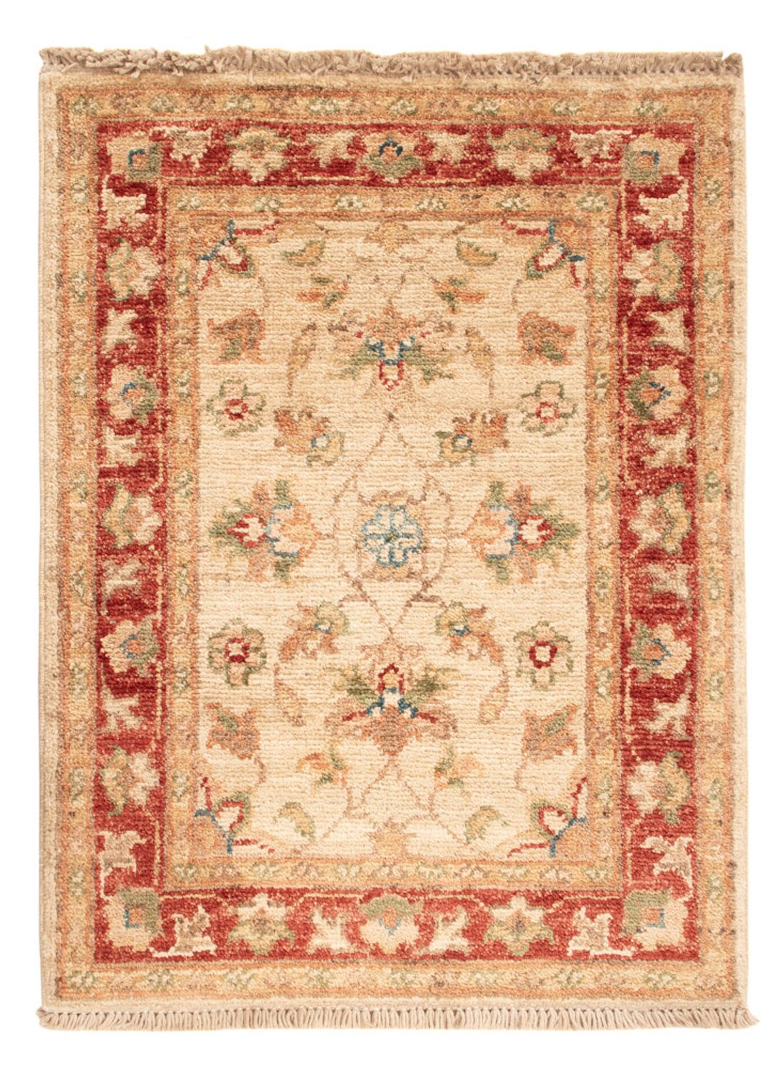 Ziegler Teppich - 68 x 51 cm - beige