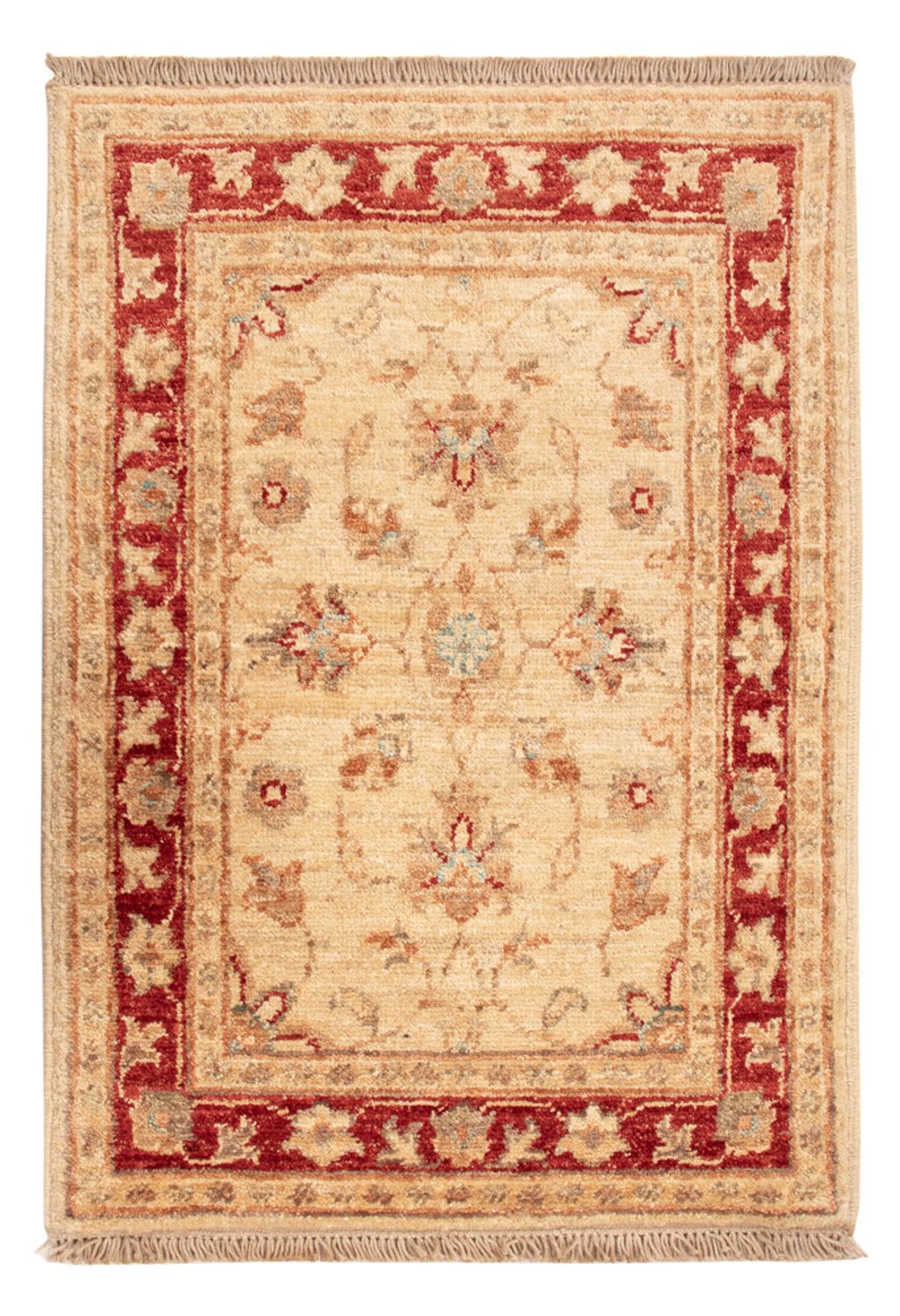 Ziegler Teppich - 71 x 50 cm - beige