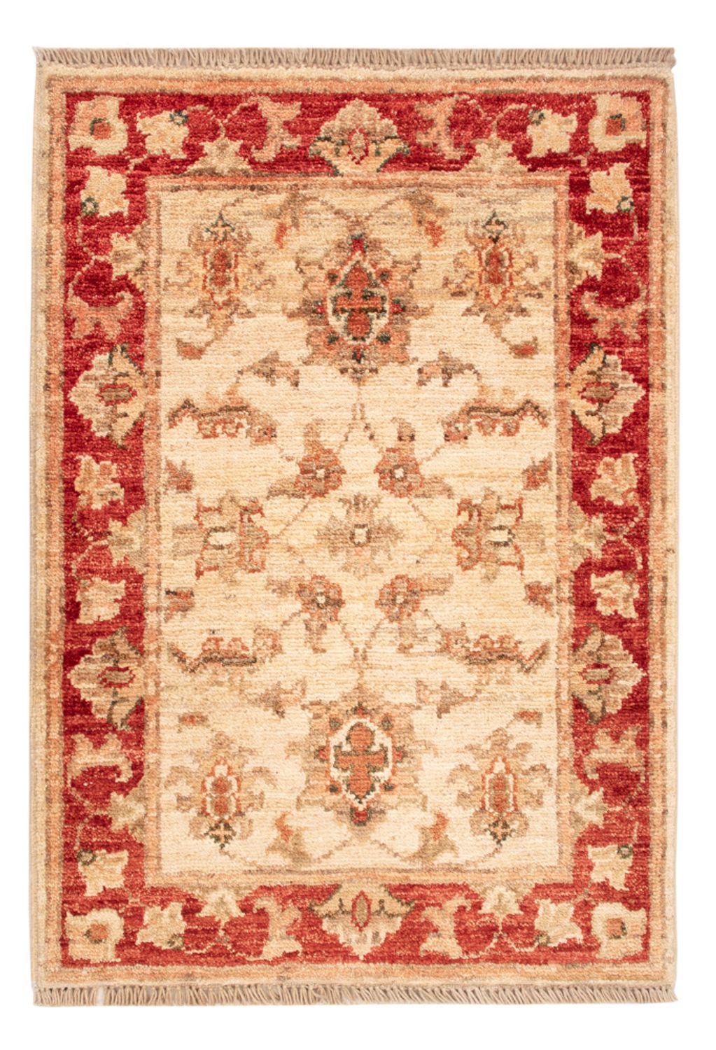 Ziegler Teppich - 72 x 51 cm - beige