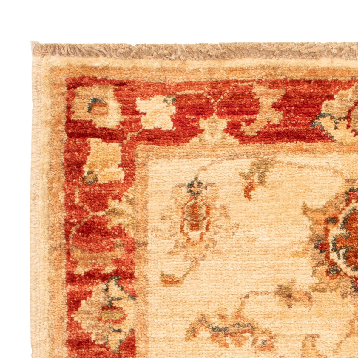 Ziegler Teppich - 69 x 56 cm - beige