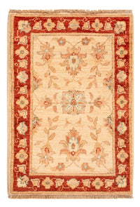 Ziegler Teppich - 74 x 52 cm - beige