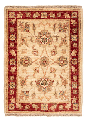 Ziegler Teppich - 69 x 52 cm - beige