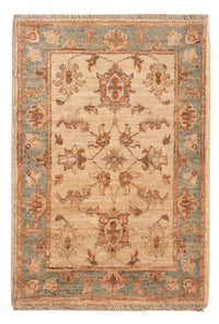 Ziegler Teppich - 70 x 50 cm - beige