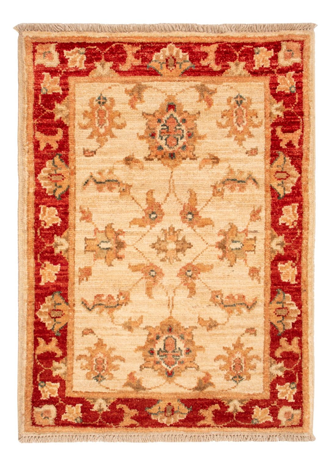 Ziegler Teppich - 72 x 51 cm - beige