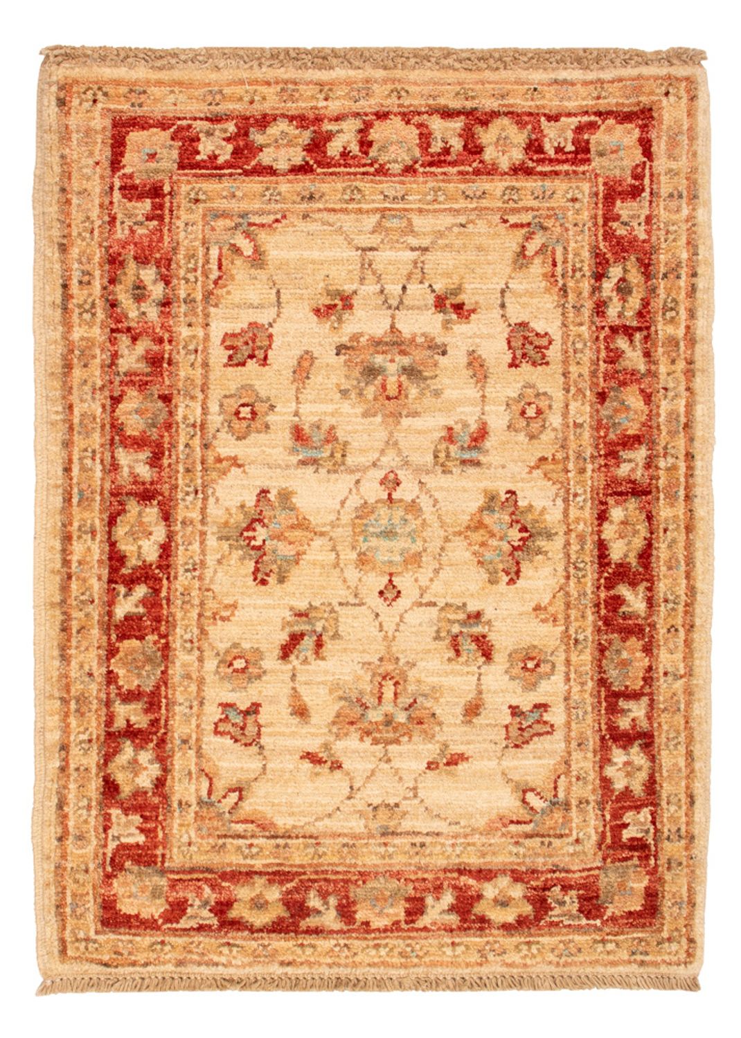 Ziegler Teppich - 69 x 51 cm - beige