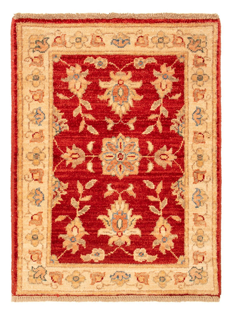 Ziegler Teppich - 70 x 51 cm - rot