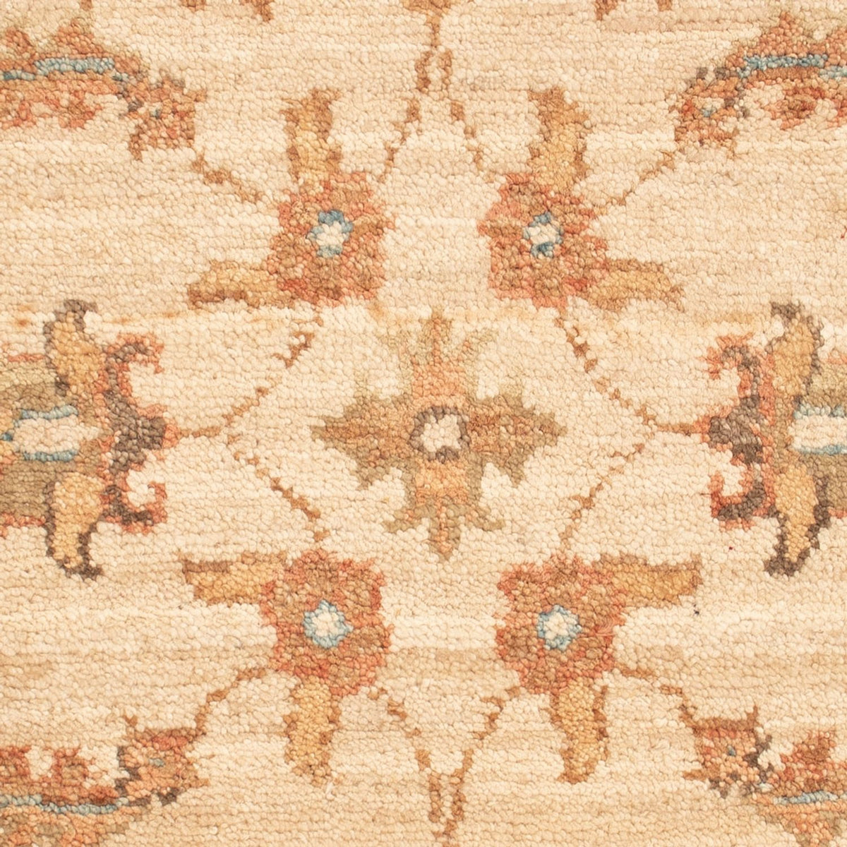 Ziegler Teppich - 65 x 53 cm - beige