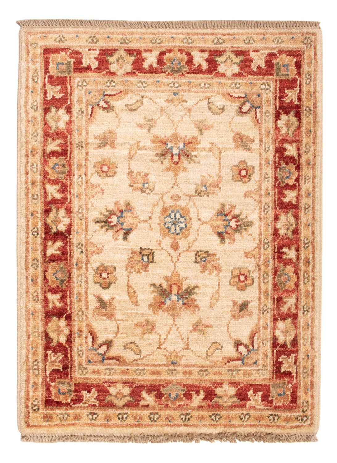 Ziegler Teppich - 70 x 53 cm - beige