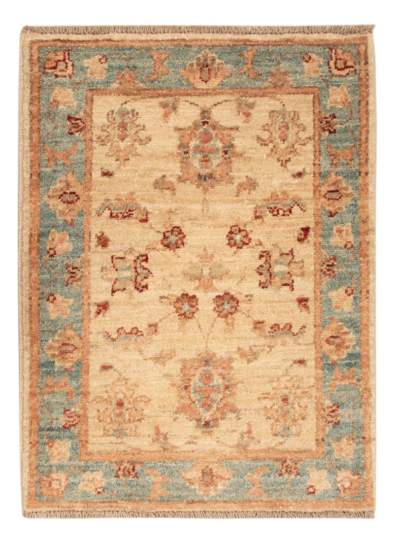 Ziegler Teppich - 69 x 53 cm - beige