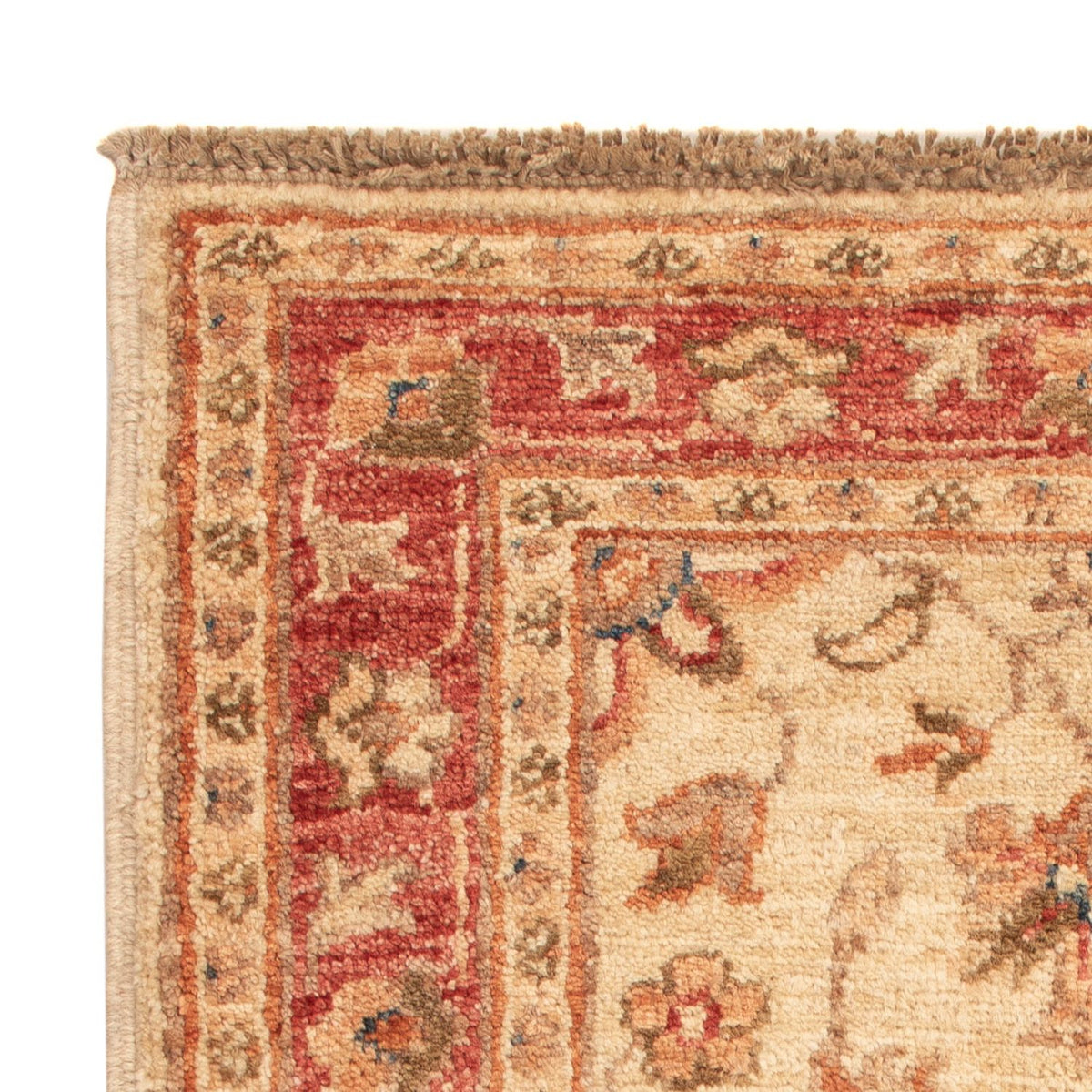 Ziegler Teppich - 69 x 52 cm - beige