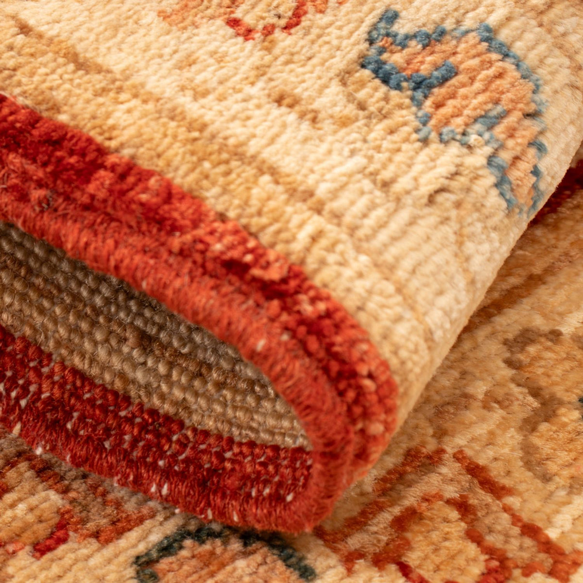 Ziegler Teppich - 69 x 51 cm - rost