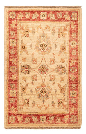 Ziegler Teppich - 79 x 56 cm - beige