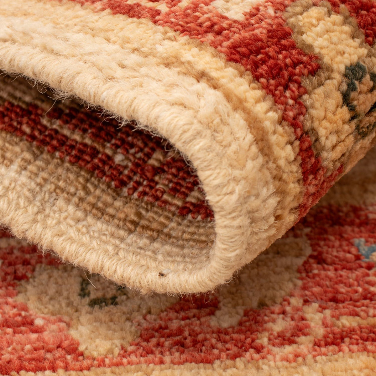 Ziegler Teppich - 67 x 52 cm - beige