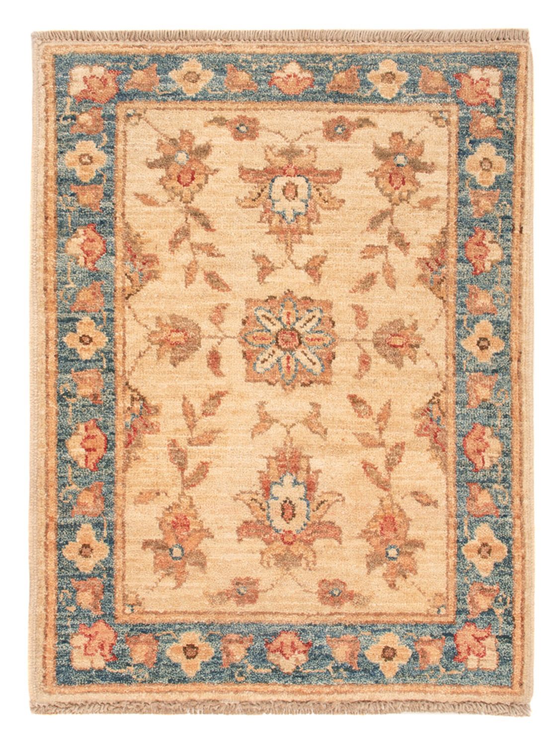 Ziegler Teppich - 68 x 51 cm - beige