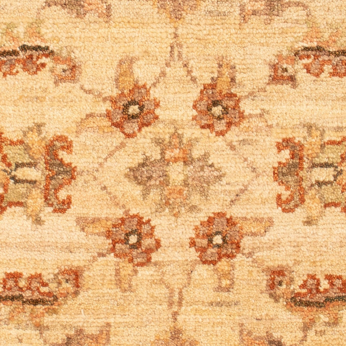 Ziegler Teppich - 70 x 52 cm - beige