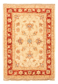 Ziegler Teppich - 74 x 54 cm - beige