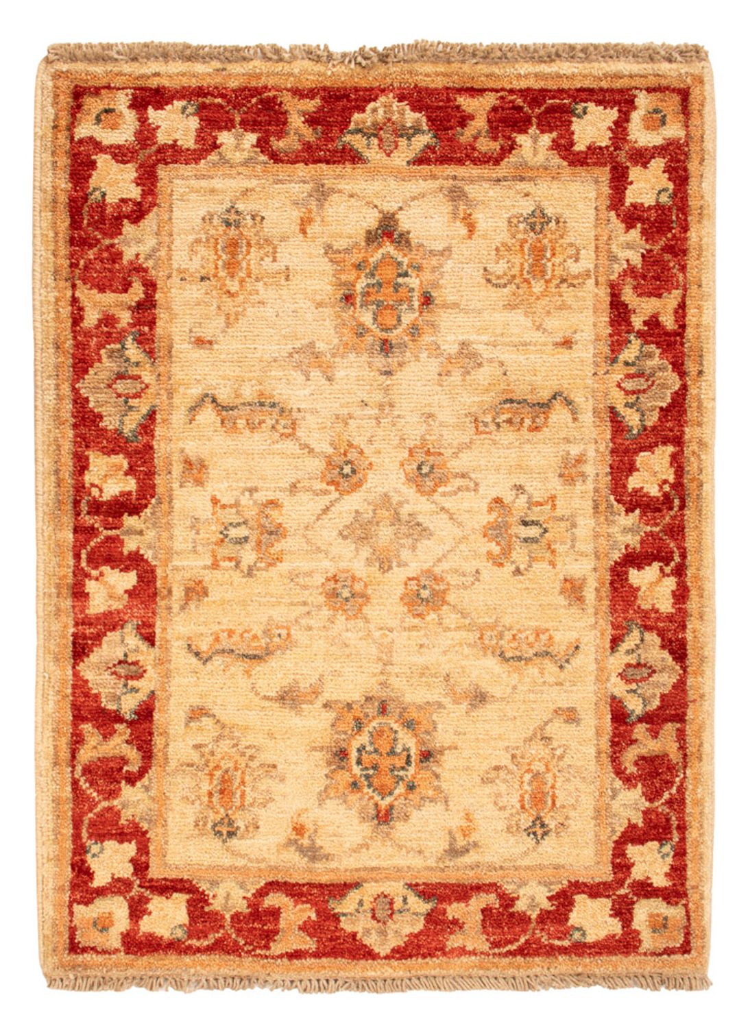 Ziegler Teppich - 70 x 52 cm - beige