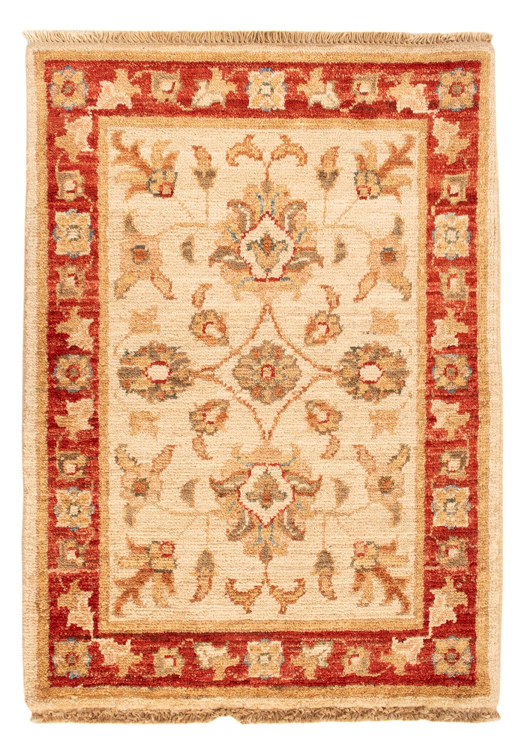 Ziegler Teppich - 70 x 48 cm - beige