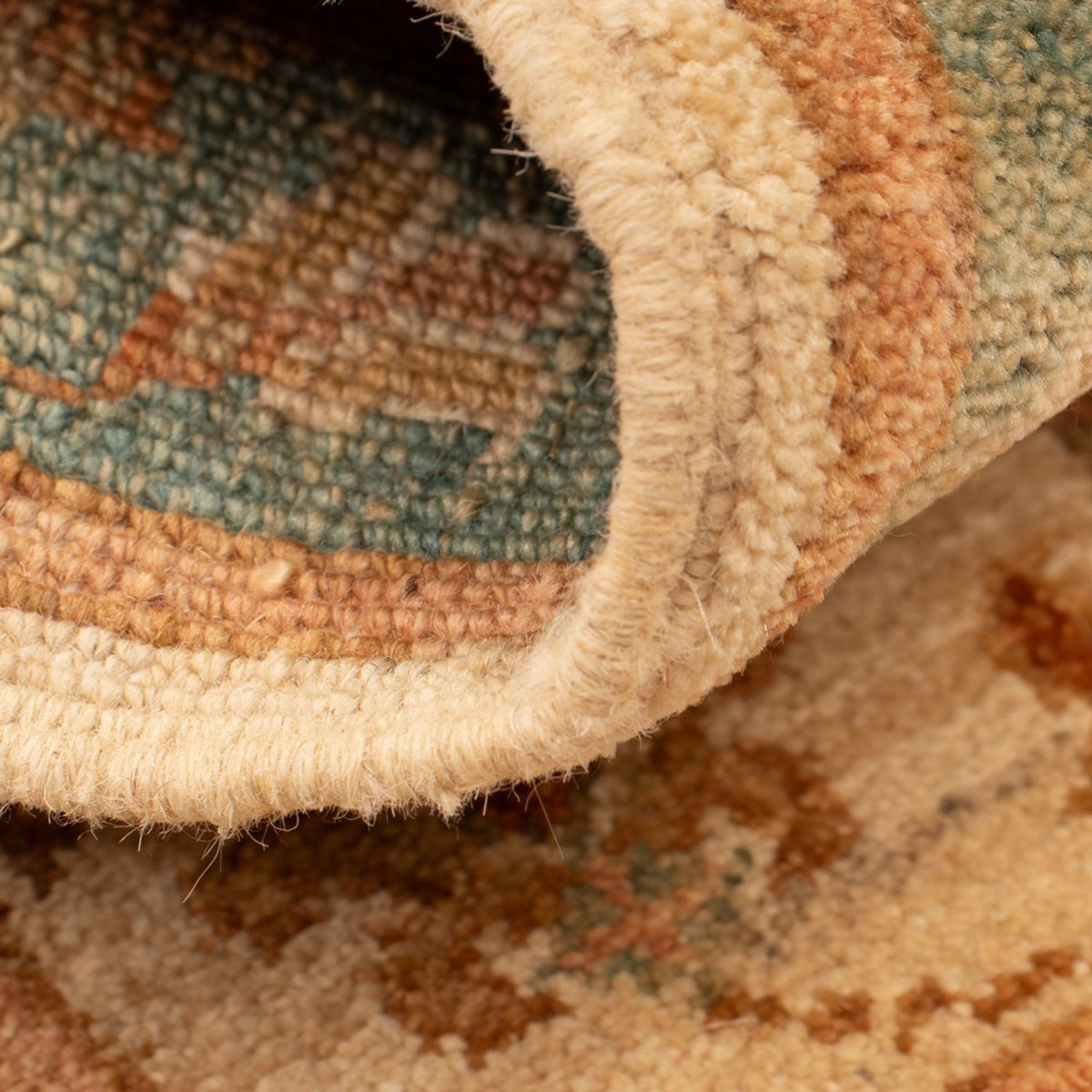 Ziegler Teppich - 74 x 52 cm - beige