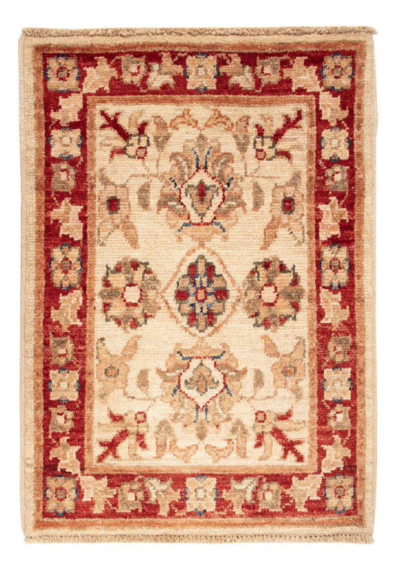 Ziegler Teppich - 70 x 49 cm - beige