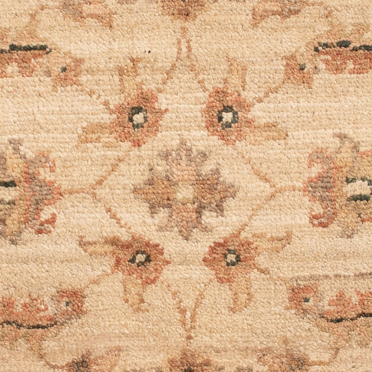 Ziegler Teppich - 63 x 51 cm - beige