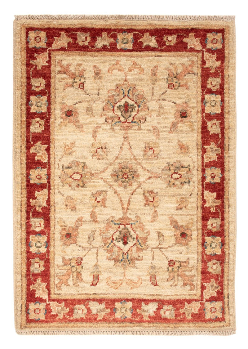 Ziegler Teppich - 73 x 53 cm - beige